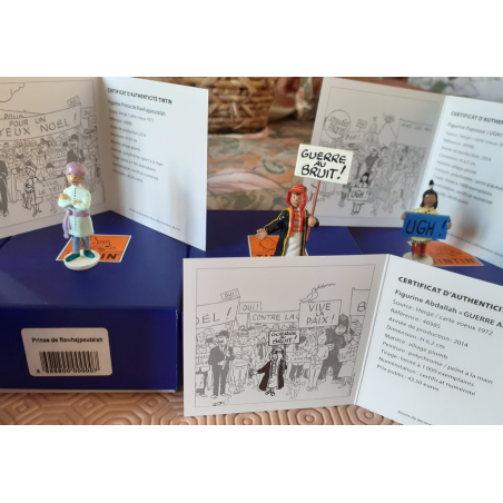 Tintin / Hergé / Pixi Carte de voeux 1972 Série 03 / 2013