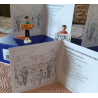 Tintin / Hergé / Pixi Carte de voeux 1972 Série 03 / 2013