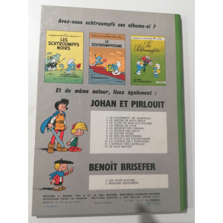 Les Schtroumpfs T.04 / L'Oeuf et les Schtroumpfs / Peyo / C / EO /- 1968