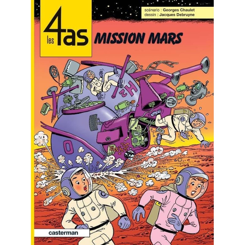 Les 4 As T.42 / Mission Mars / Chaulet - Debruyne / EO / 2005