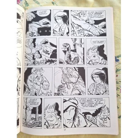 Silence / Dédicace Comès / B / Réédition 1982