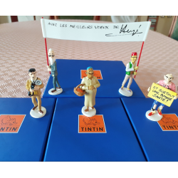 Tintin / Hergé /  Figurines Moulinsart / Pixi Série carte de voeux Nr 5