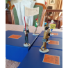 Tintin / Hergé /  Figurines Moulinsart / Pixi Série carte de voeux Nr 5