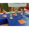 Tintin / Hergé /  Figurines Moulinsart / Pixi Série carte de voeux Nr 5