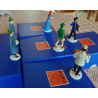 Tintin / Hergé /  Figurines Moulinsart / Pixi Série carte de voeux Nr 6