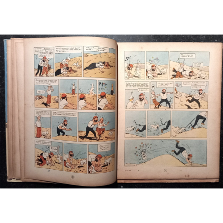 Tintin T.09 / Le crabe aux pinces d'or (A23) / C / 1944