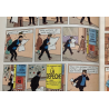 Tintin T.12 / Le Trésor de Rackham le Rouge (Médaillon bleu) / Hergé / 1952