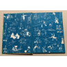 Tintin T.12 / Le Trésor de Rackham le Rouge (Médaillon bleu) / Hergé / 1952