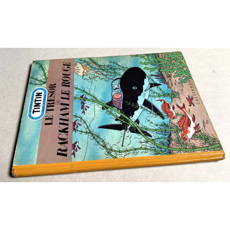 Tintin T.12 / Le Trésor de Rackham le Rouge (Médaillon bleu) / Hergé / 1952
