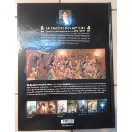 Gilgamesh T.01 / Les Frères ennemis / dédicace couleur - C - 1 Album - EO - 2019
