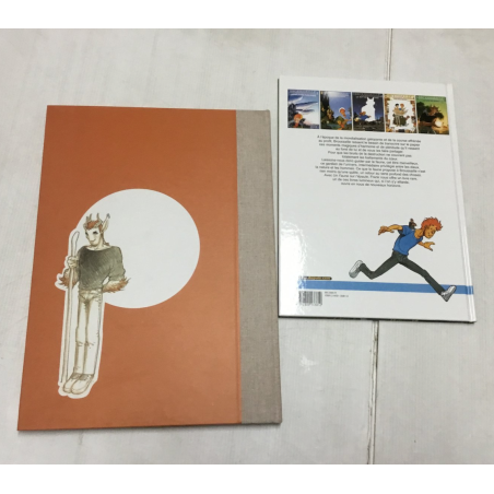 Broussaille T.05 / Un Faune sur l'épaule / Dédicace couleur Frank Pé / 2x C + coffret / 2 Album / Édition limitée / 2003