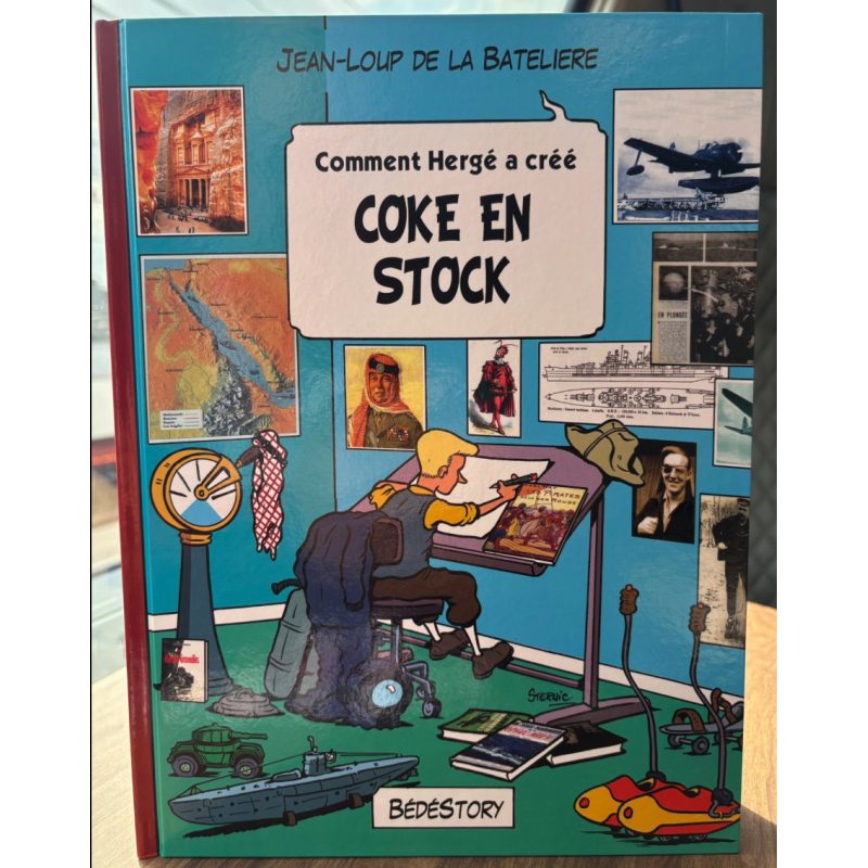copy of Comment Hergé a crée... T.01 / Tintin au Congo / Jean-Loup de la Batelière / Bédéstory