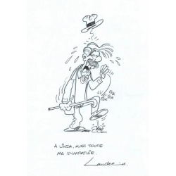 Laudec / Dessin dédicacé Cédric