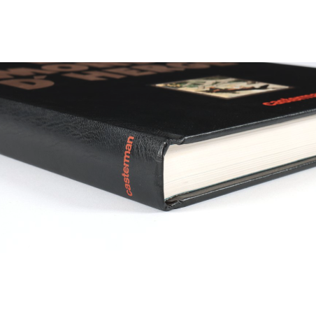 Tirage de luxe "Le Monde d'Hergé" n°HC, dédicacé et signé par Benoit Peeters