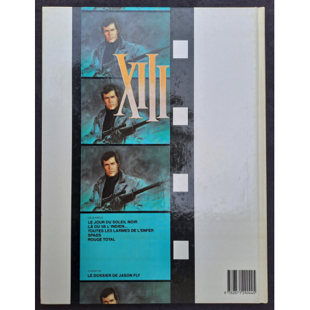 XIII T.05 / Rouge Total / Dédicace Vance / C / EO française / 1988