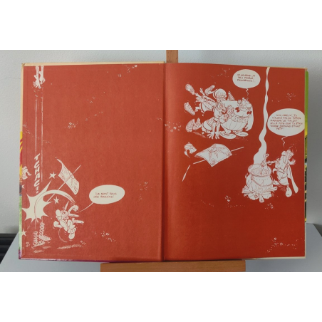 Astérix T.12 / Astérix aux Jeux Olympiques / Dédicace Uderzo / C / EO / 1968