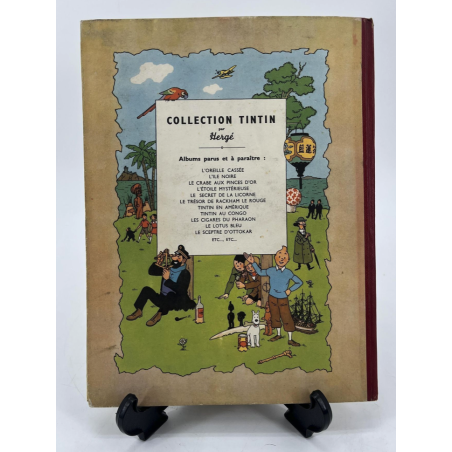 Tintin / Le secret de la Licorne / Hergé / 1949 / B1