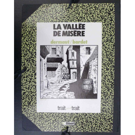 Les Chemins de Malefosse T.03 / Dédicace Dermaut / Frontispice / C / Édition limitée / 1985 / EO