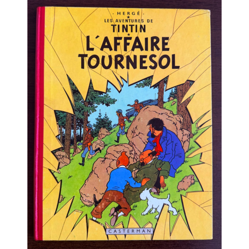 Tintin T.18 / L’Affaire Tournesol (B20) / Hergé / C / EO belge / 1956
