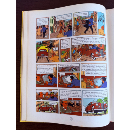 Tintin T.18 / L’Affaire Tournesol (B20) / Hergé / C / EO belge / 1956