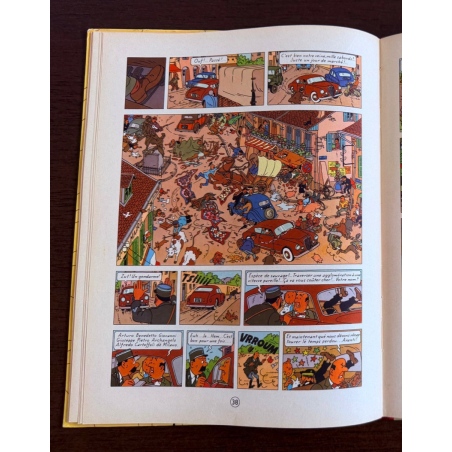 Tintin T.18 / L’Affaire Tournesol (B20) / Hergé / C / EO belge / 1956