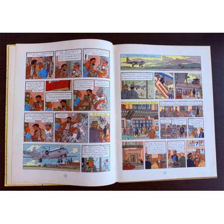 Tintin T.18 / L’Affaire Tournesol (B20) / Hergé / C / EO belge / 1956