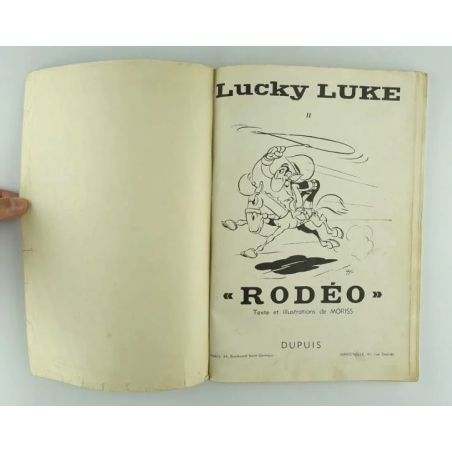 Lucky Luke T.02 / Rodéo / Morris / EO / 1949 / Dupuis