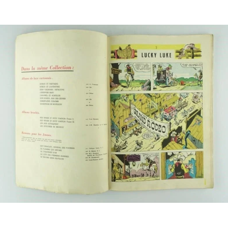 Lucky Luke T.02 / Rodéo / Morris / EO / 1949 / Dupuis