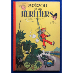 Spirou et Fantasio T.04 / Spirou et les Héritiers / C / EO française - 1955
