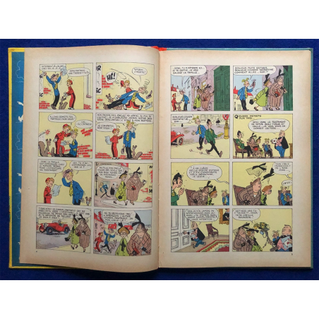 Spirou et Fantasio T.04 / Spirou et les Héritiers / C / EO française - 1955