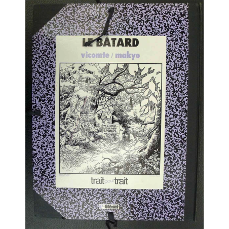 Ballade au bout du monde T.03 + frontispice / Dédicace Vicomte / C /  Édition limitée / 1985