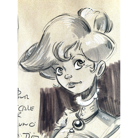 Le Paris des Merveilles T.01 - Les Enchantements d'Ambremer / Dédicace couleur Willem / EO / 2022