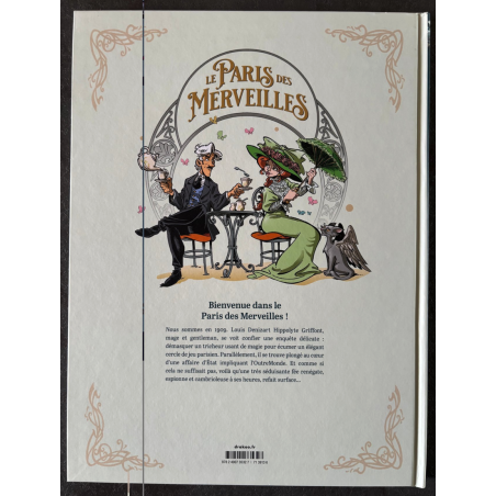 Le Paris des Merveilles T.01 - Les Enchantements d'Ambremer / Dédicace couleur Willem / EO / 2022