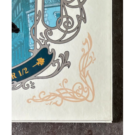 Le Paris des Merveilles T.01 - Les Enchantements d'Ambremer / Dédicace couleur Willem / EO / 2022