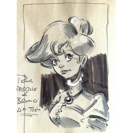 Le Paris des Merveilles T.01 - Les Enchantements d'Ambremer / Dédicace couleur Willem / EO / 2022