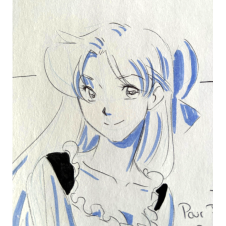 La Rose Ecarlate T.01 / Je Savais que je te Rencontrerais / Dédicace couleur Patricia Lyfoung / EO / 2005