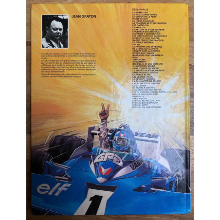 Michel Vaillant T.41 / Paris-Dakar ! / Dédicace Graton / C / EO / 1982