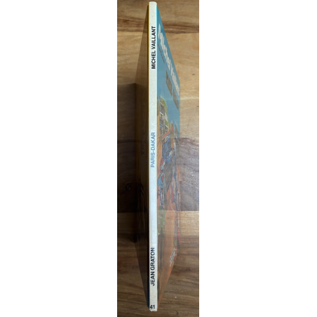 Michel Vaillant T.41 / Paris-Dakar ! / Dédicace Graton / C / EO / 1982