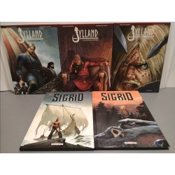 Jylland T.01 à T.03 + Sigrid T.01 + T.02 / Séries complètes / 5x C / EO/Ré / 5 Albums / 2021-2022