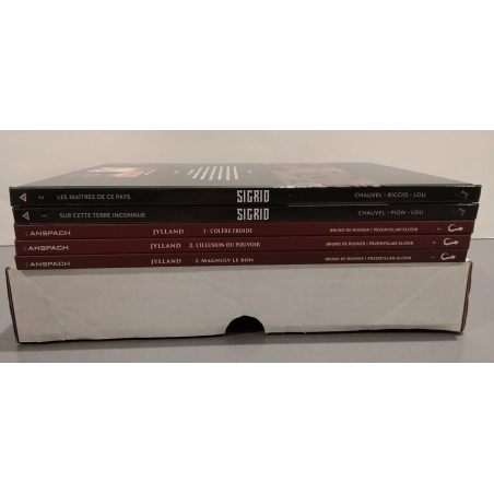 Jylland T.01 à T.03 + Sigrid T.01 + T.02 / Séries complètes / 5x C / EO/Ré / 5 Albums / 2021-2022