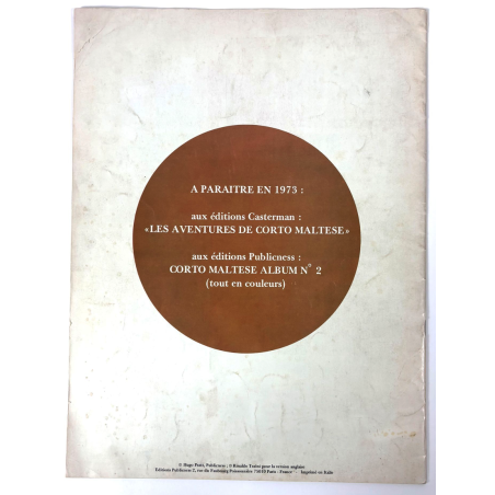 Pratt / Corto Maltèse / La Lagune des beaux songes / EO / Rare album en bon état +