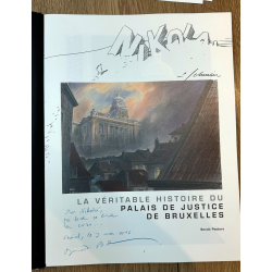 Les Cités obscures T.05 / Brüsel + suppléments / dédicace Schuiten / Édition limitée / 2016