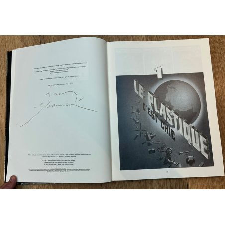 Les Cités obscures T.05 / Brüsel + suppléments / dédicace Schuiten / Édition limitée / 2016