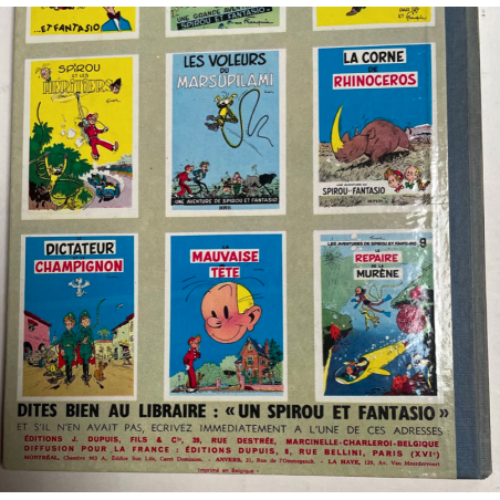 Spirou et Fantasio T.10 / Les Pirates du Silence / EO / 1958