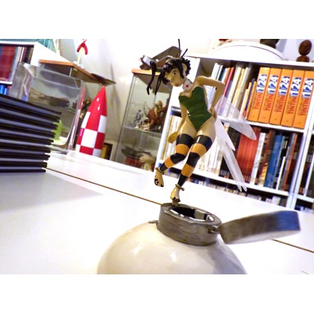 Fée belltte sur l'encrier / Loisel / Attakus Secondo Peter Pan di Loisel. Con certificato firmato Régis Loisel