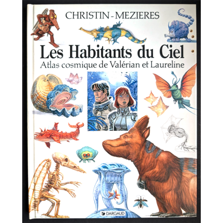 Valerian et Laureline / Les Habitants du Ciel T.01 + T.02 / Dédicace Méziere / EO / 1991/2000