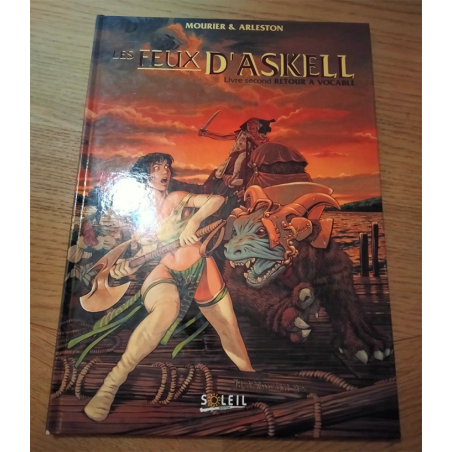 Les Feux d'Askell T.01 à T.03 / 3x dédicace Mourier / EO/Ré / 3 Albums / 1994/1995