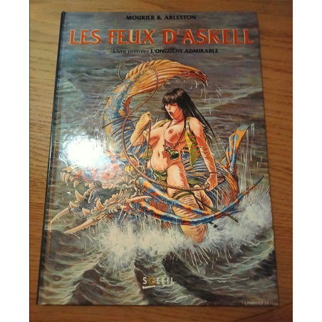 Les Feux d'Askell T.01 à T.03 / 3x dédicace Mourier / EO/Ré / 3 Albums / 1994/1995