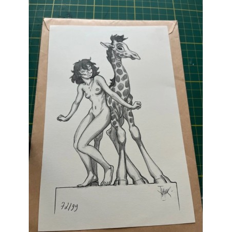 Manon et le girafon / Frank Pé / Les étains de Virginie