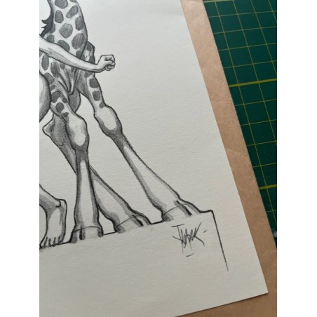 Manon et le girafon / Frank Pé / Les étains de Virginie